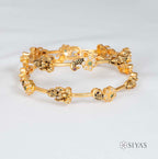 Lakshmi and peacock bangle