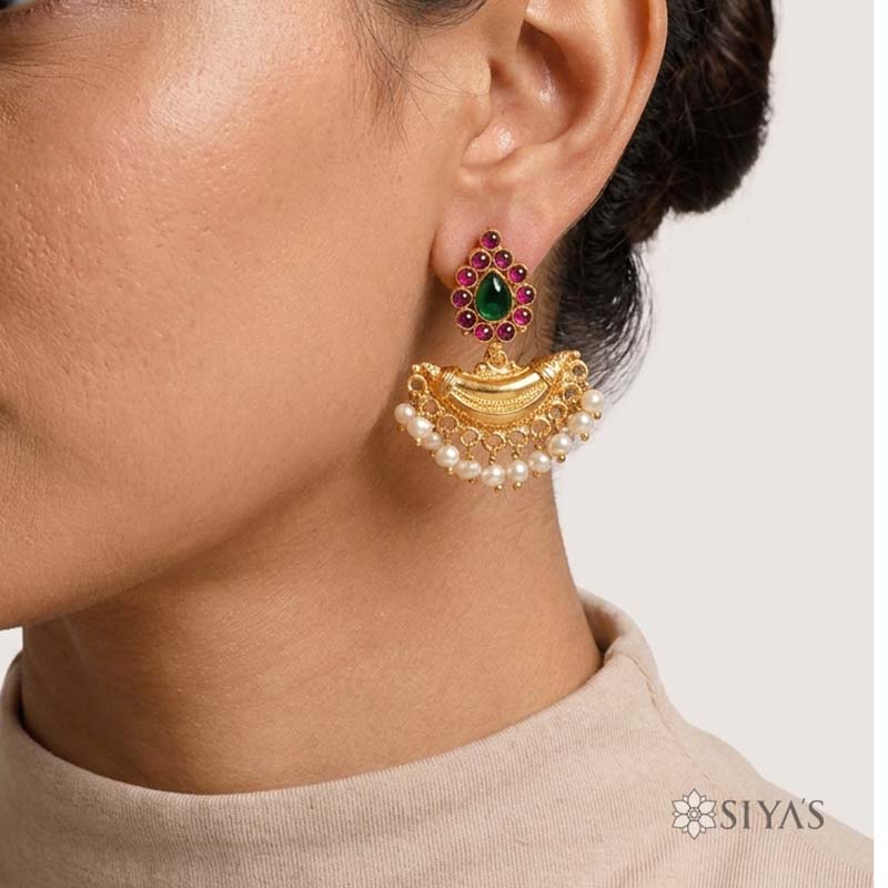 cute chand bala earrings