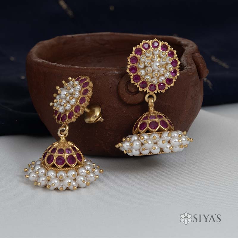Stunning bellimoda pearl jhumki