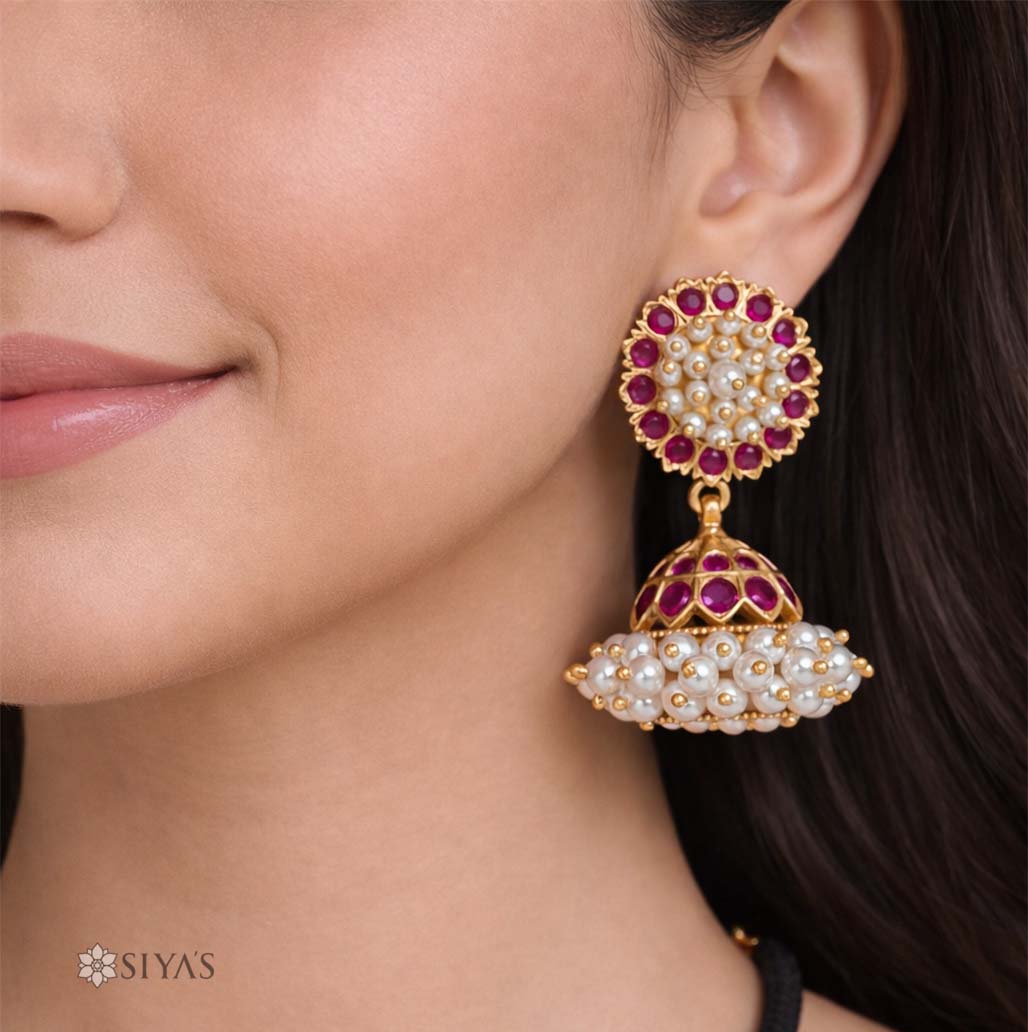 Stunning bellimoda pearl jhumki