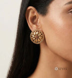 Traditional Gold plated earring