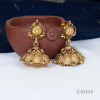 Lakshmi coin jhumki