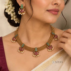 Designer statement neckpiece