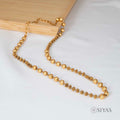Gold gundu chain