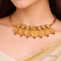 Lakshmi coin necklace