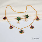 Kundan drop chain