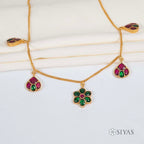 Kundan drop chain
