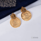 Gold-Toned Lakshmi Coin Necklace