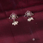 Red stone circle choker