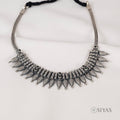 Tribal fusion necklace with earring