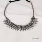 Tribal fusion necklace with earring