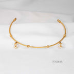 Hasli with pearls
