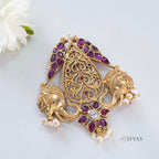 The Royal Gaja & Ruby Pendant