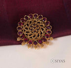 Red stones pendant