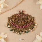 Antique 3D Lakshmi Pendant