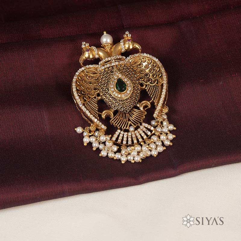 Gandaberunda pendant