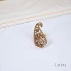 Mango shaped ring