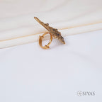 Mango shaped ring