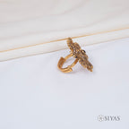 Antique square shaped ring
