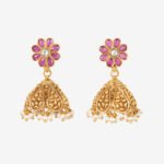 Red stone flower with jumki